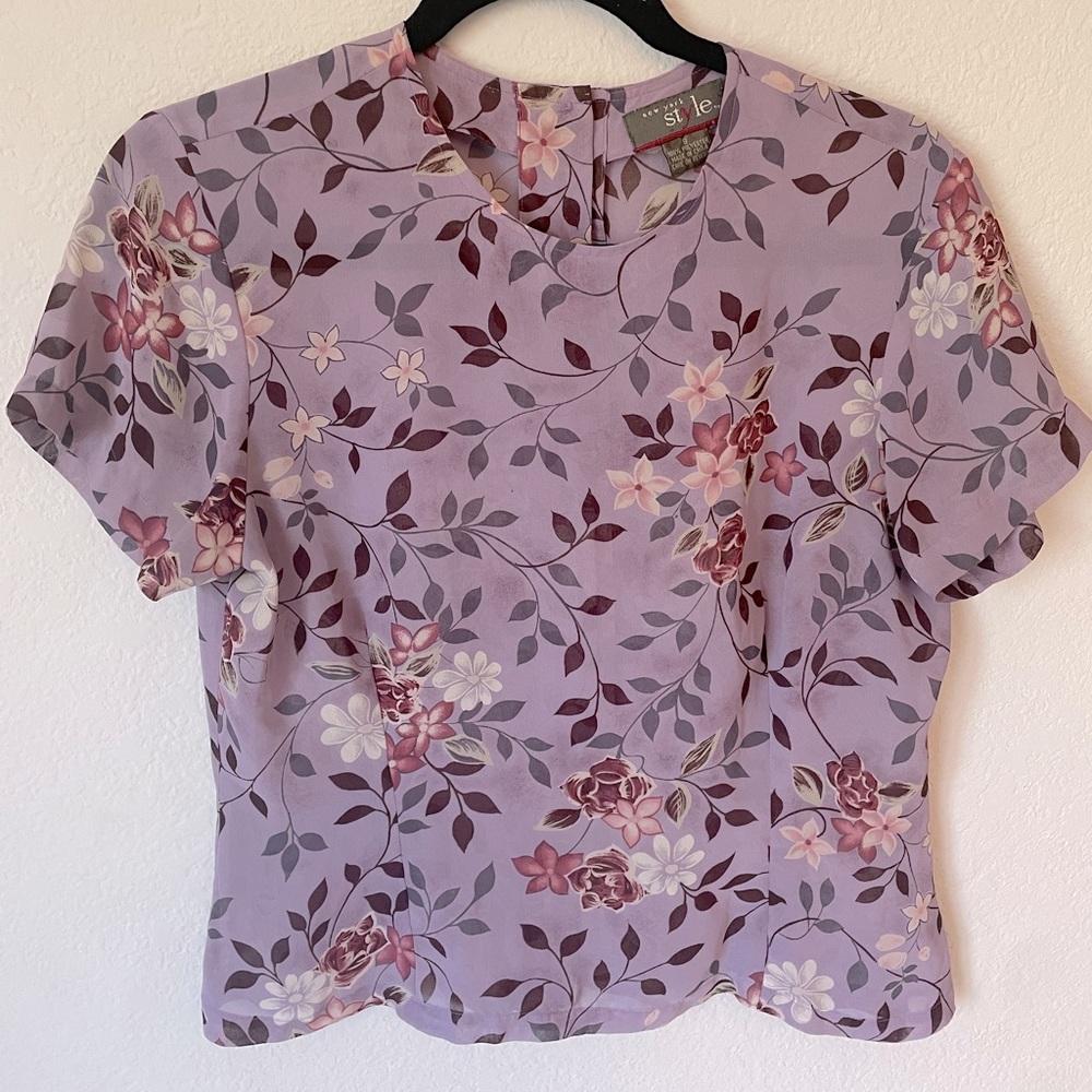 Vintage spring blouse